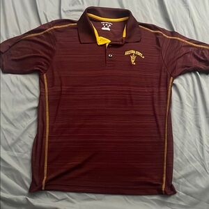 Arizona Jean Company Maroon Polo Shirt